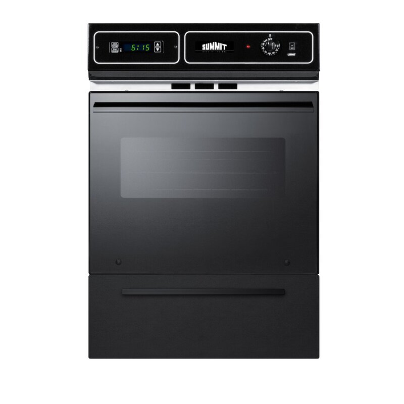 Summit Appliance Summit 24" Gas Single Wall Oven Wayfair